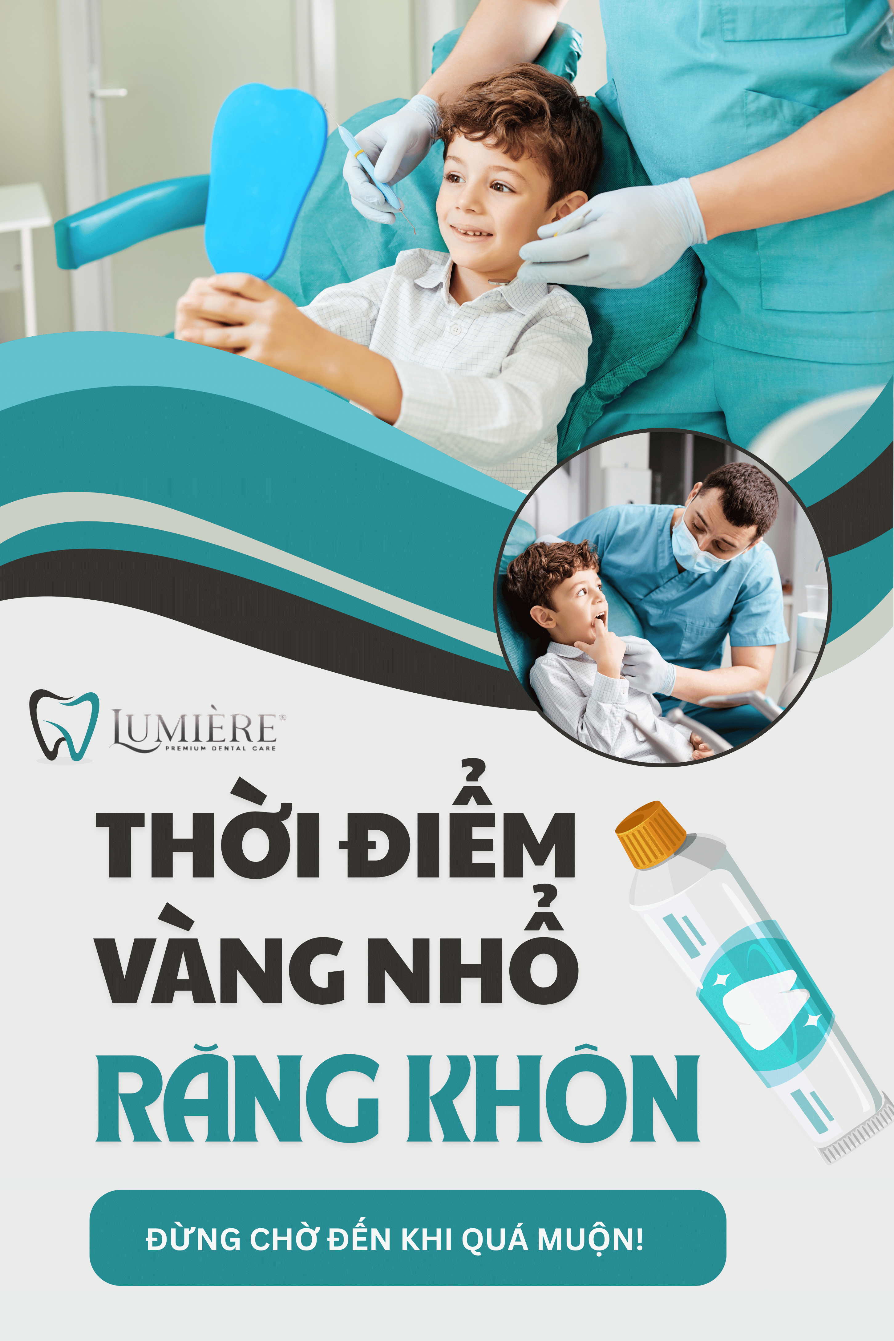 Răng khôn mọc sai vị trí có thể gây đau và sâu răng lân cận
